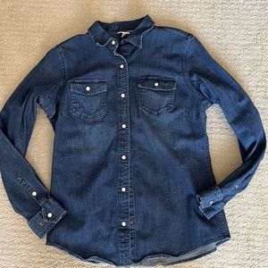 Denim button up, Duluth trading company, medium